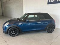 Usata Mini Cooper D Cabriolet 116 CV (85 kW) 2017 Blu Cabrio