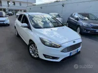 Begagnad Ford Focus Titanium X 125 HK (91 kW) 2017 Vit Sedan