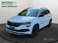 Usata Skoda Karoq SportLine 150 CV (110 kW) 2021 Bianco SUV