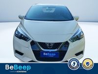 Usata Nissan Micra Acenta 71 CV (52 kW) 2018 Bianco Utilitaria