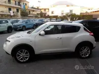 Usata Nissan Juke Tekna 110 CV (80 kW) 2010 Bianco SUV