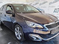 Usata Peugeot 308 SW Allure 120 CV (88 kW) 2017 Blu Station wagon