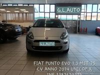 Usata Fiat Punto Evo Lounge 75 CV (55 kW) 2014 Grigio Utilitaria