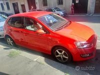 Usata VW Polo 75 CV (55 kW) 2010 Rosso Berlina
