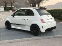 Usata Abarth 595C Custom 135 CV (99 kW) 2015 Bianco Cabrio