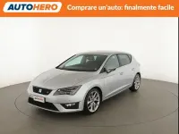 Usata Seat Leon FR 150 CV (110 kW) 2016 Argento Berlina