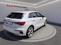 Usata Audi A3 Advanced 150 CV (110 kW) 2022 Bianco Berlina