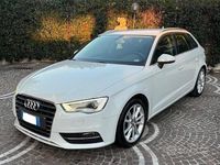 Usata Audi A3 Sportback Ambition 105 CV (77 kW) 2014 Bianco Utilitaria