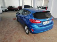 Usata Ford Fiesta 75 CV (55 kW) 2019 Blu Utilitaria