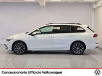 Usata VW Golf VIII Life 131 CV (96 kW) 2022 Bianco Station wagon