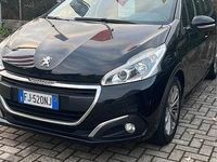 Usata Peugeot 208 2017 Nero Utilitaria