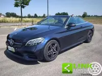 Usata Mercedes C200 Premium 184 CV (135 kW) 2019 Blu Cabrio