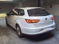 Usata Seat Leon ST Style 110 CV (80 kW) 2016 Bianco Station wagon