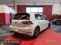 Usata VW Golf VII GT 245 CV (180 kW) 2019 Bianco Berlina
