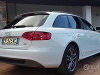 Usata Audi A4 S-Line 170 CV (125 kW) 2010 Bianco Berlina