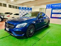 Usata Mercedes C250 Premium Plus 204 CV (150 kW) 2018 Blu Coupé