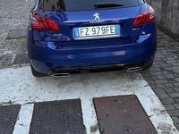 Usata Peugeot 308 GT-line 131 CV (96 kW) 2019 Blu Berlina