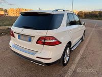 Usata Mercedes ML250 204 CV (150 kW) 2013 Bianco SUV