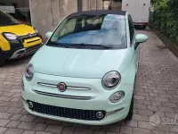 Usata Fiat 500C Lounge 69 CV (50 kW) 2017 Verde Cabrio