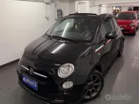 Usata Fiat 500C Sport 85 CV (62 kW) 2015 Nero Cabrio