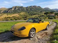 Usata Fiat Barchetta 131 CV (96 kW) 1998 Giallo Cabrio