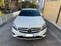 Usata Mercedes A200 Business 136 CV (100 kW) 2014 Bianco Berlina