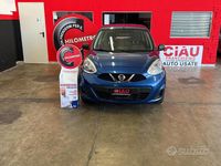 Usata Nissan Micra Acenta 80 CV (58 kW) 2014 Blu Utilitaria
