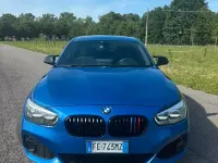 Usata BMW 116 M Sport 116 CV (85 kW) 2016 Blu Utilitaria