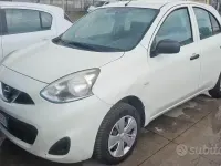 Usata Nissan Micra Visia 80 CV (58 kW) 2014 Bianco Utilitaria