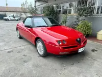 Usata Alfa Romeo Spider 150 CV (110 kW) 1997 Rosso Cabrio