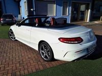Usata Mercedes C220 Premium 170 CV (125 kW) 2017 Bianco Cabrio