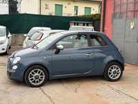 Usata Fiat 500 Lounge 69 CV (50 kW) 2009 Blu Cabrio