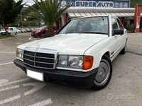 Usata Mercedes 190 122 CV (89 kW) 1985 Bianco Berlina