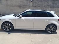 Usata Audi A3 S-Line 116 CV (85 kW) 2017 Bianco Berlina