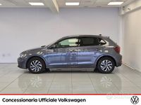 Usata VW Polo Life 95 CV (69 kW) 2023 Grigio Utilitaria