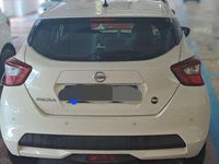 Usata Nissan Micra Acenta 90 CV (66 kW) 2018 Argento Utilitaria