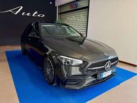 Usata Mercedes C220 AMG line 200 CV (147 kW) 2022 Nero Station wagon