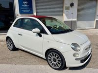 Usata Fiat 500 Lounge 75 CV (55 kW) 2009 Bianco Cabrio