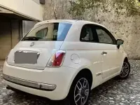 Usata Fiat 500 Pop 69 CV (50 kW) 2009 Bianco Cabrio