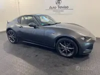 Usata Mazda MX5 Inclusive 160 CV (117 kW) 2017 Grigio Cabrio