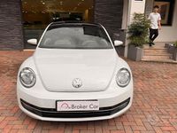 Usata VW Beetle Cabriolet Design 110 CV (80 kW) 2015 Bianco Cabrio