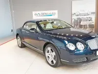 Usata Bentley Continental GT Convertible 560 CV (411 kW) 2008 Blu Cabrio