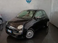 Usata Fiat 500 Lounge 69 CV (50 kW) 2010 Nero Berlina