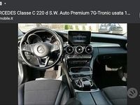 Usata Mercedes C220 Premium 170 CV (125 kW) 2015 Grigio Station wagon