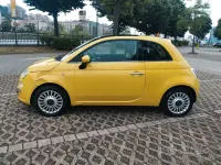 Usata Fiat 500C 69 CV (50 kW) 2009 Giallo Cabrio