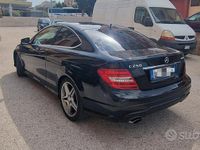 Usata Mercedes C250 AMG 204 CV (150 kW) 2012 Nero Coupé