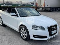 Usata Audi A3 Cabriolet Ambition 105 CV (77 kW) 2013 Bianco Cabrio