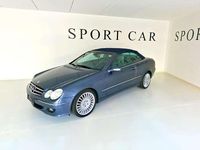 Usata Mercedes CLK200 163 CV (119 kW) 2006 Blu Cabrio