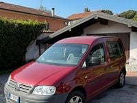 Usata VW Caddy 105 CV (77 kW) 2004 Rosso Monovolume