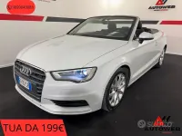 Usata Audi A3 Cabriolet 150 CV (110 kW) 2014 Bianco Cabrio
